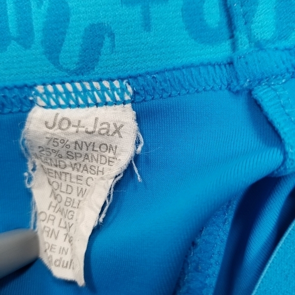 Jo & Jax Sz XS Leggings Blue Women's Adult - Picture 6 of 10